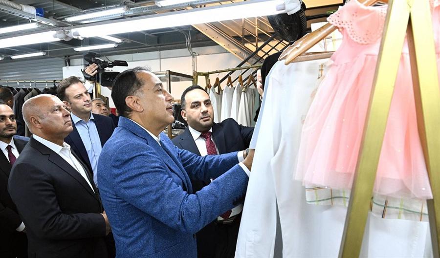 افتتاح مصنع وامي فاشون للملابس الجاهزة بالسخنة باستثمارات 2.5 مليون دولار